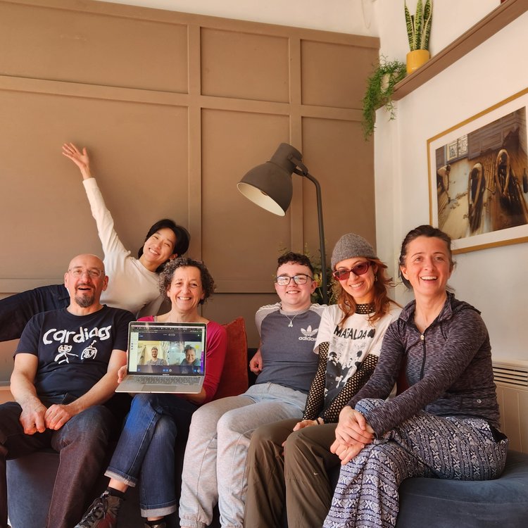 CASH members at the new space