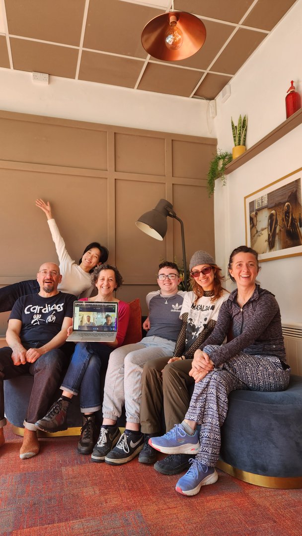 CASH members at the new space